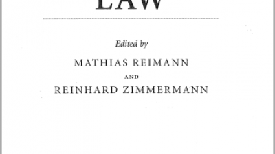 COMPARATIVE LAW (Mathias Reimann, Reinhard Zimmer Mann)