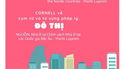 CORNELL NOTES FOR LEGAL VOCABS AND PHRASES: MUNICIPALITY / CORNELL VỀ CỤM TỪ VÀ TỪ VỰNG PHÁP LÝ: ĐÔ THỊ