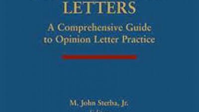 LEGAL OPINION LETTERS EDITOR –BY M.JOHN STERBA,JR