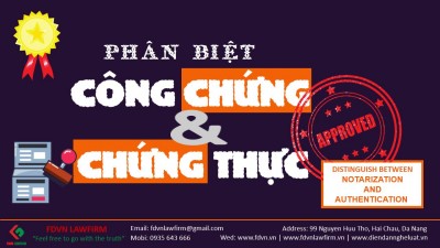 DISTINGUISH BETWEEN NOTARIZATION AND AUTHENTICATION 