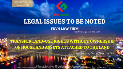 TRANSFER LAND-USE RIGHTS WITHOUT OWNERSHIP OF HOUSE AND ASSETS ATTACHED TO THE LAND
