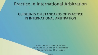 ICCA TASK FORCE ON STANDARDS OF PRACTICE IN INTERNATIONAL ARBITRATION GUIDELINES ON STANDARDS OF PRACTICE  IN INTERNATIONAL ARBITRATION