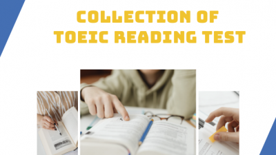 TỔNG HỢP ĐỀ THI TOEIC READING / COLLECTION OF TOEIC READING TEST