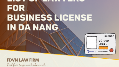 LIST OF LAWYERS FOR BUSINESS LICENSE IN DA NANG