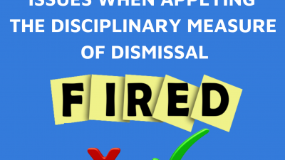 LEGAL NEWSLETTER NO. 31 - 01/2021: Issues when applying the disciplinary measure of dismissal