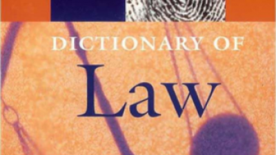 Oxford Dictionary of Law  5th Edition (ELIZABETH A. MARTIN )