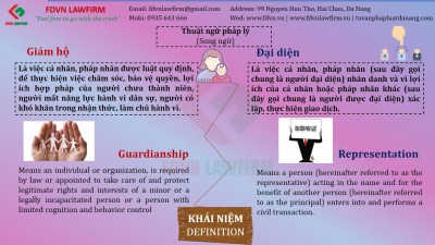 DISTINGUISH BETWEEN GUARDIANSHIP AND REPRESENTATION