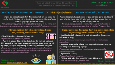 DISTINGUISH BETWEEN WITNESS TESTIFIER AND WITNESSES