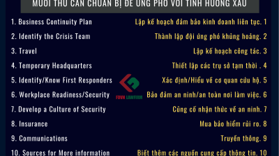 TEN THINGS: PREPARING FOR WHEN “BAD THINGS” HAPPEN