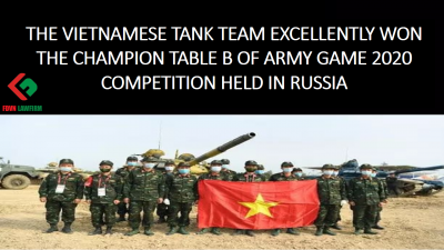 The Vietnamese tank team excellently won the champion table B of the Army Games 2020 competition.