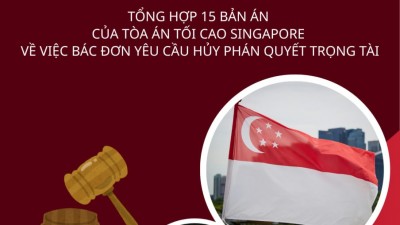 TỔNG HỢP 15 BẢN ÁN CỦA TÒA ÁN TỐI CAO SINGAPORE VỀ VIỆC BÁC ĐƠN YÊU CẦU HỦY PHÁN QUYẾT TRỌNG TÀI / COLLECTION OF 15 SINGAPORE SUPREME COURT JUDGMENTS ON THE DISMISSAL OF APPLICATIONS TO SET ASIDE ARBITRAL AWARDS