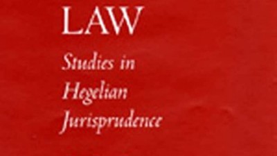 THE UNITY OF THE COMMON LAW STUDIES IN HEGELIAN JURISPRUDENCE - ALAN BRUDNER