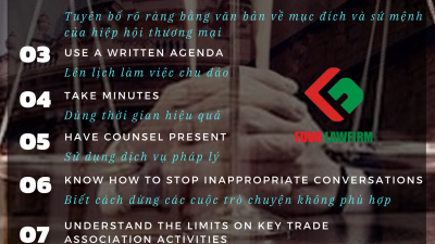 TEN THINGS: TRADE ASSOCIATIONS AND LEGAL RISK