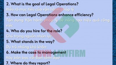 TEN THINGS: LEGAL OPERATIONS – WHAT IN-HOUSE LAWYERS NEED TO KNOW
