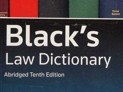 BLACK'S LAW DICTIONARY (ABRIDGED TENTH EDITION) BY BRYAN A.GARNER