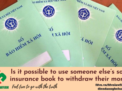 Is it possible to use someone else’s social insurance book to withdraw their money?  