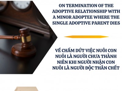 ÁN LỆ SỐ 84/2026/AL VỀ CHẤM DỨT VIỆC NUÔI CON NUÔI LÀ NGƯỜI CHƯA THÀNH NIÊN KHI NGƯỜI NHẬN CON NUÔI LÀ NGƯỜI ĐỘC THÂN CHẾT / CASE LAW NO. 84/2026/AL ON TERMINATION OF THE ADOPTIVE RELATIONSHIP WITH A MINOR ADOPTEE WHERE THE SINGLE ADOPTIVE PARENT DIES