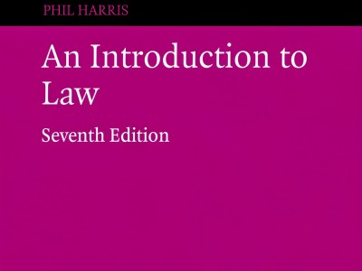 AN INTRODUCTION TO LAW BY PHIL HARRIS