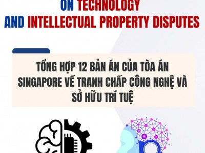 TỔNG HỢP 12 BẢN ÁN CỦA TOÀ ÁN SINGAPORE VỀ TRANH CHẤP CÔNG NGHỆ VÀ SỞ HỮU TRÍ TUỆ / 12 SINGAPORE COURTS JUDGMENTS ON TECHNOLOGY AND INTELLECTUAL PROPERTY DISPUTES