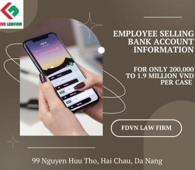 Employee selling bank account information for only 200,000 to 1.9 million VND per case 
