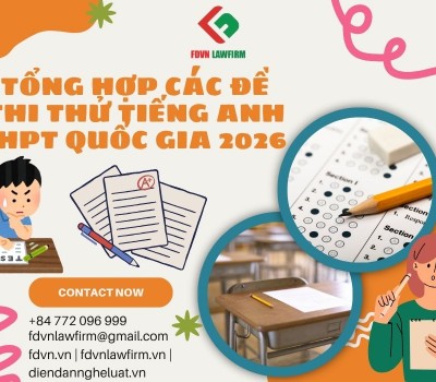 TỔNG HỢP CÁC ĐỀ THI THỬ TIẾNG ANH THPT QUỐC GIA 2026