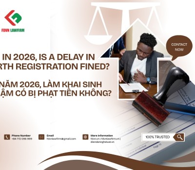 NĂM 2026, LÀM KHAI SINH CHẬM CÓ BỊ PHẠT TIỀN KHÔNG? / IN 2026, IS A DELAY IN BIRTH REGISTRATION FINED?