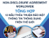 TỔNG HỢP CÁC MẪU THOẢ THUẬN BẢO MẬT THÔNG TIN THÔNG DỤNG / COLLECTION OF COMMON NON-DISCLOSURE AGREEMENT TEMPLATES