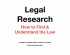 LEGAL RESEARCH: HOW TO FIND AND UNDERSTAND THE LAW BY ATTORNEYS STEPHEN ELIAS AND SUSAN LEVINKIND (EDITED BY RICHARD STIM)