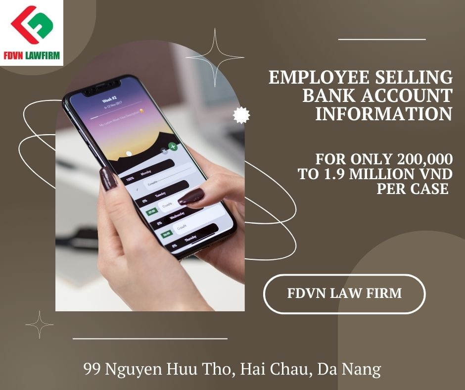 Employee selling bank account information for only 200,000 to 1.9 ...