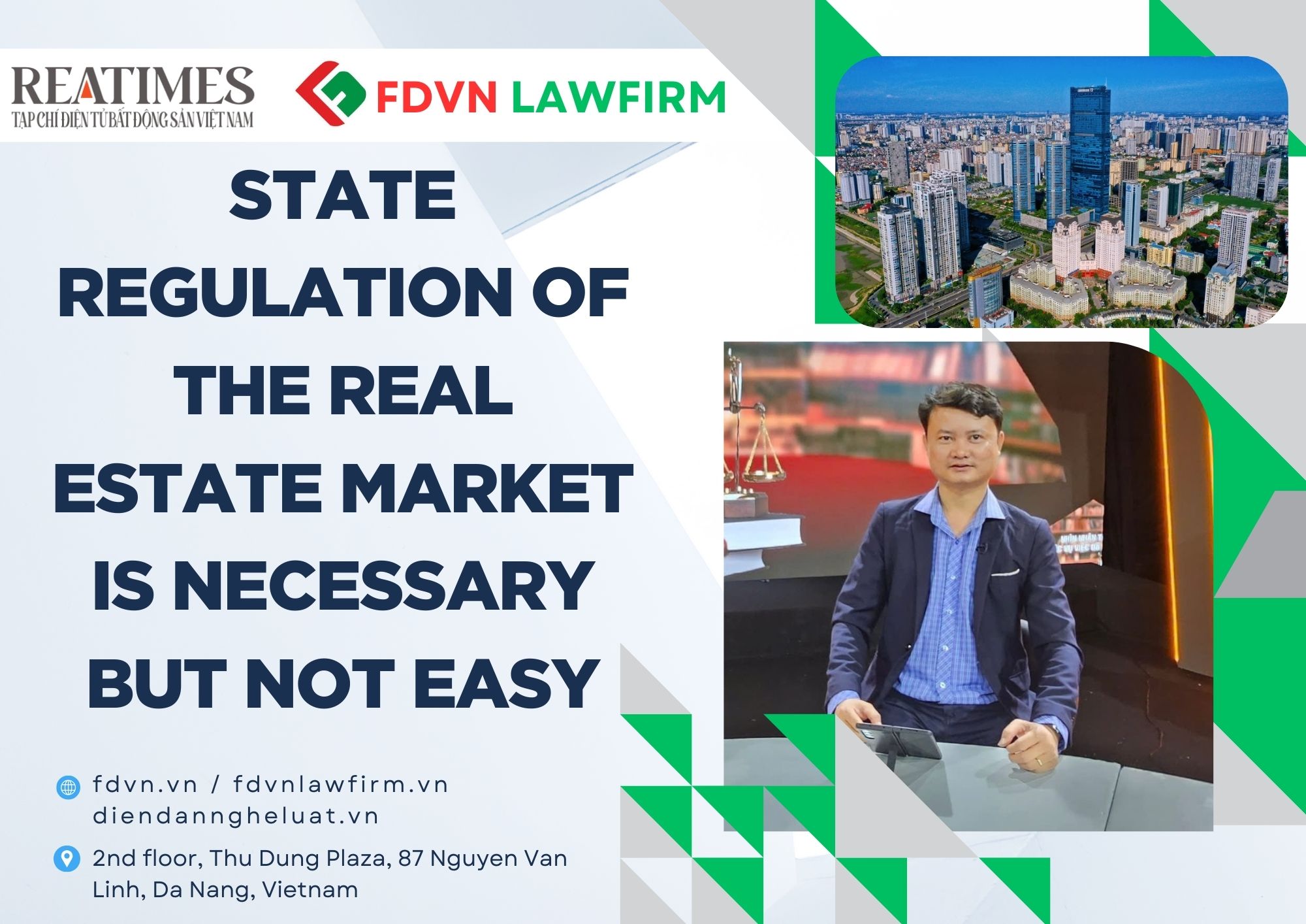 STATE REGULATION OF THE REAL ESTATE MARKET IS NECESSARY BUT NOT EASY