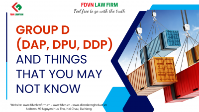 Group D (DAP, DPU, DDP) and things that you may not know