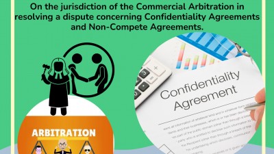 Case Law No.69/2023/AL on the jurisdiction of the Commercial Arbitration in resolving a dispute concerning Confidentiality Agreements and Non-Compete Agreements